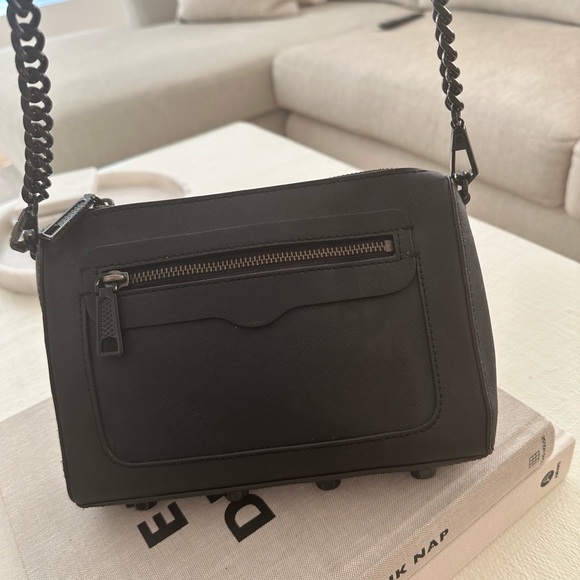 Rebecca Minkoff Leather Chain Link Crossbody - Picture 2 of 4
